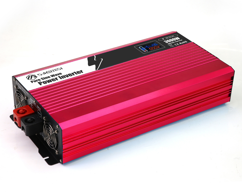 Camping Enthusiasts! 3000W Car Inverter with LCD Display– Keep Your Cooler Running 24H in the Wild