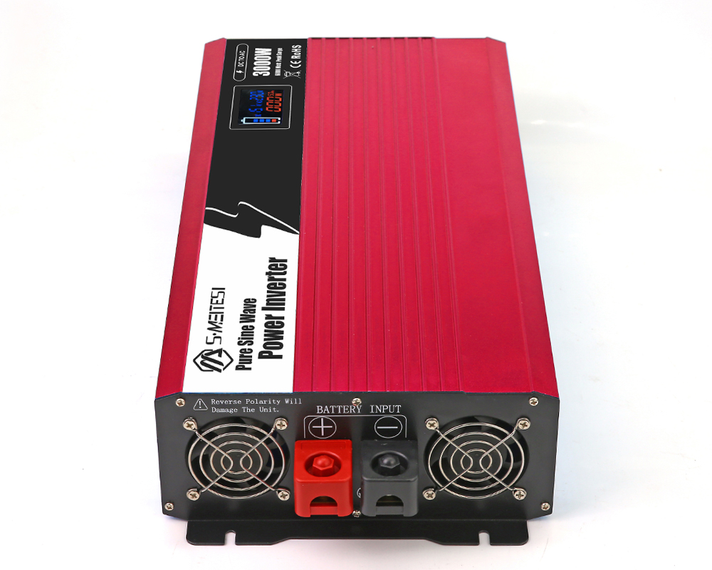 Camping Enthusiasts! 3000W Car Inverter with LCD Display– Keep Your Cooler Running 24H in the Wild