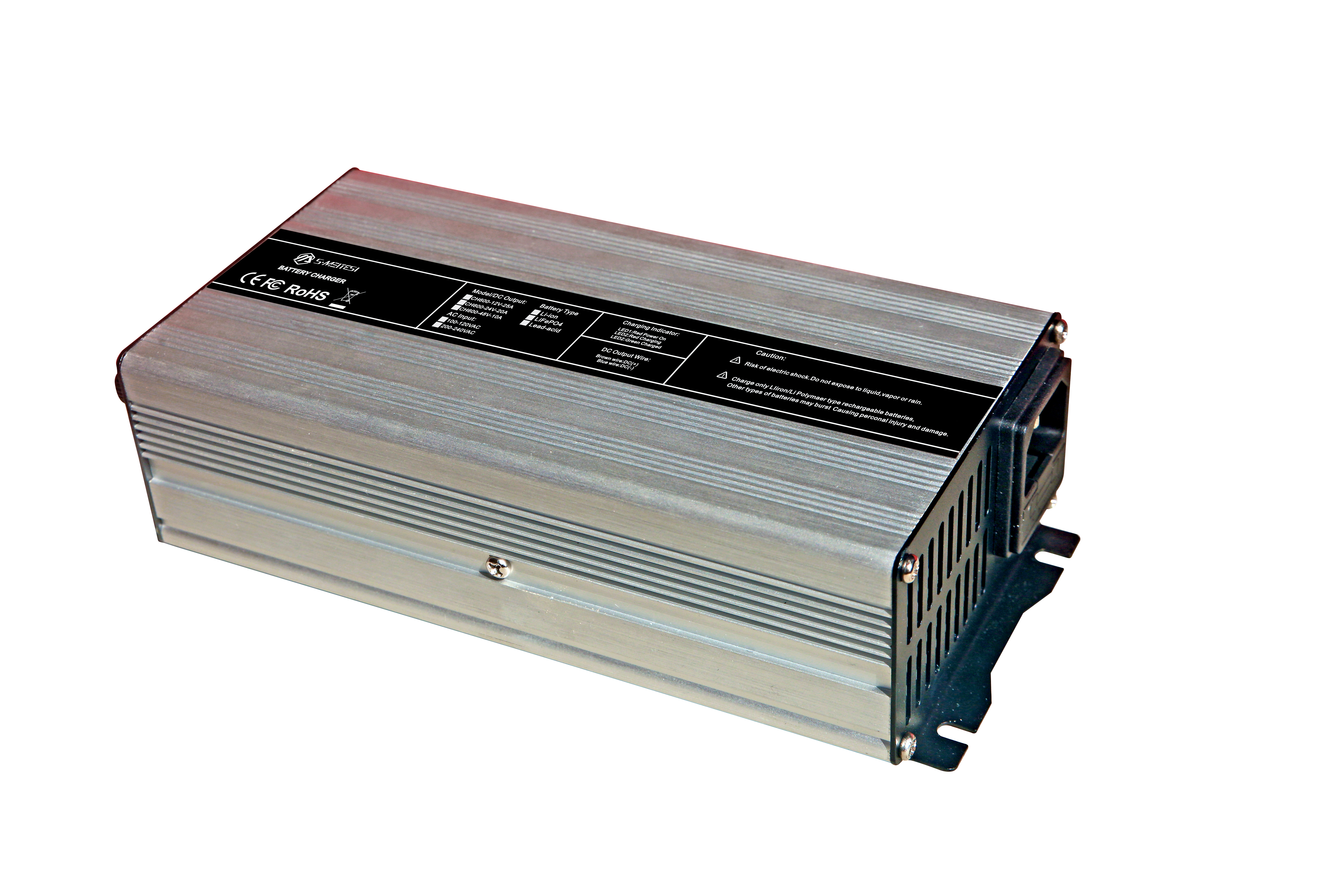 CH600 Versatile Charging Solution: 12V 25A/24V 20A/48V 10A, Fully Customizable Input & Output Ports