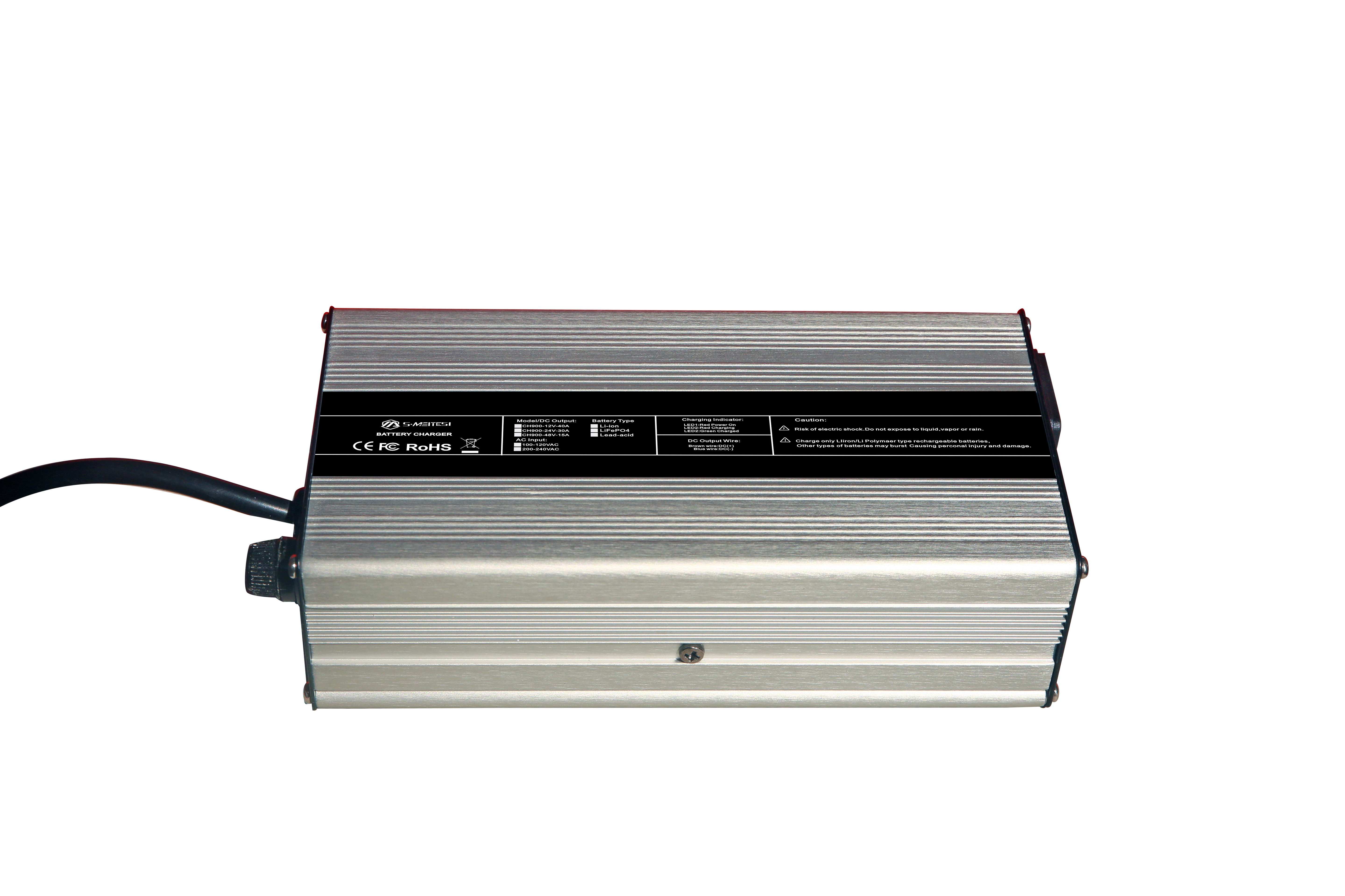 CH900 High - Performance Chargers: 12V/24V/48V Models, Bespoke AC & DC Connectivity Available