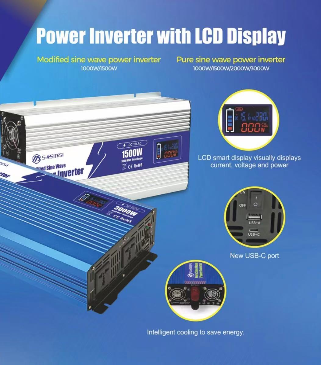 Inverters equipped with display screens offer unparalleled convenience and functionality for users