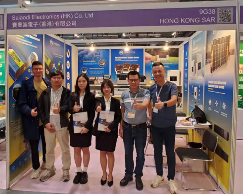 Shenzhen Meitesi New Energy Powers Up Hong Kong Electronics Fair with Next-Gen Inverters （Hong Kong