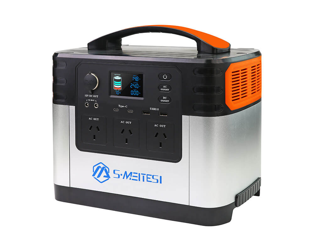 614Wh Power Station Heavy-Duty, Power Tools & RV AC, Solar/AC/Car Recharge