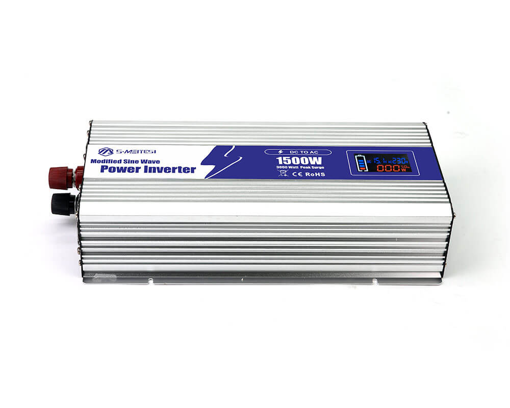 LCD display off grid inverter 1500W, Real-Time Battery & Load Data – Never Run Out of Power Aga