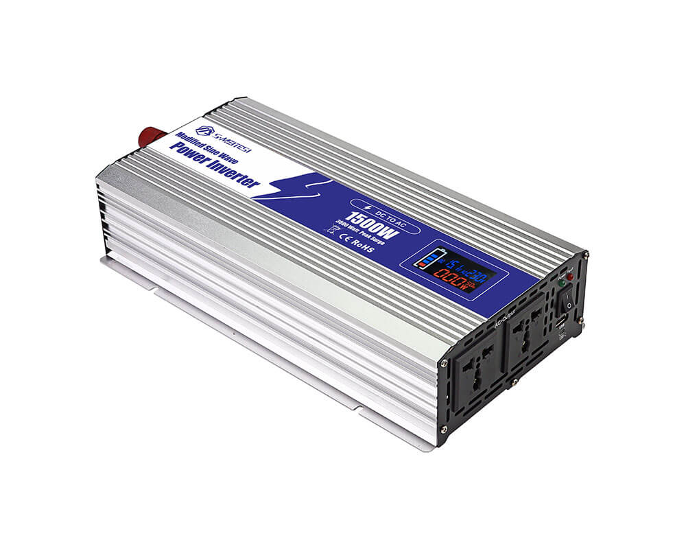LCD display off grid inverter 1500W, Real-Time Battery & Load Data – Never Run Out of Power Again