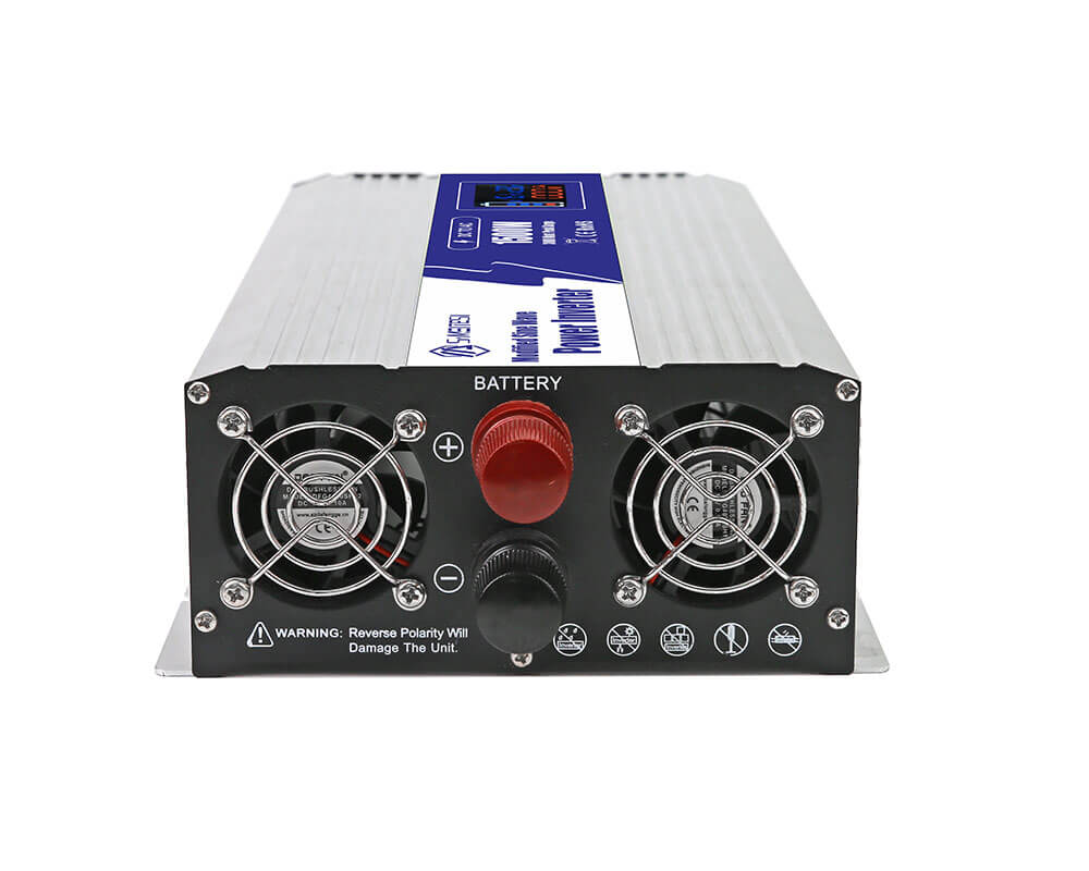 LCD display off grid inverter 1500W, Real-Time Battery & Load Data – Never Run Out of Power Again