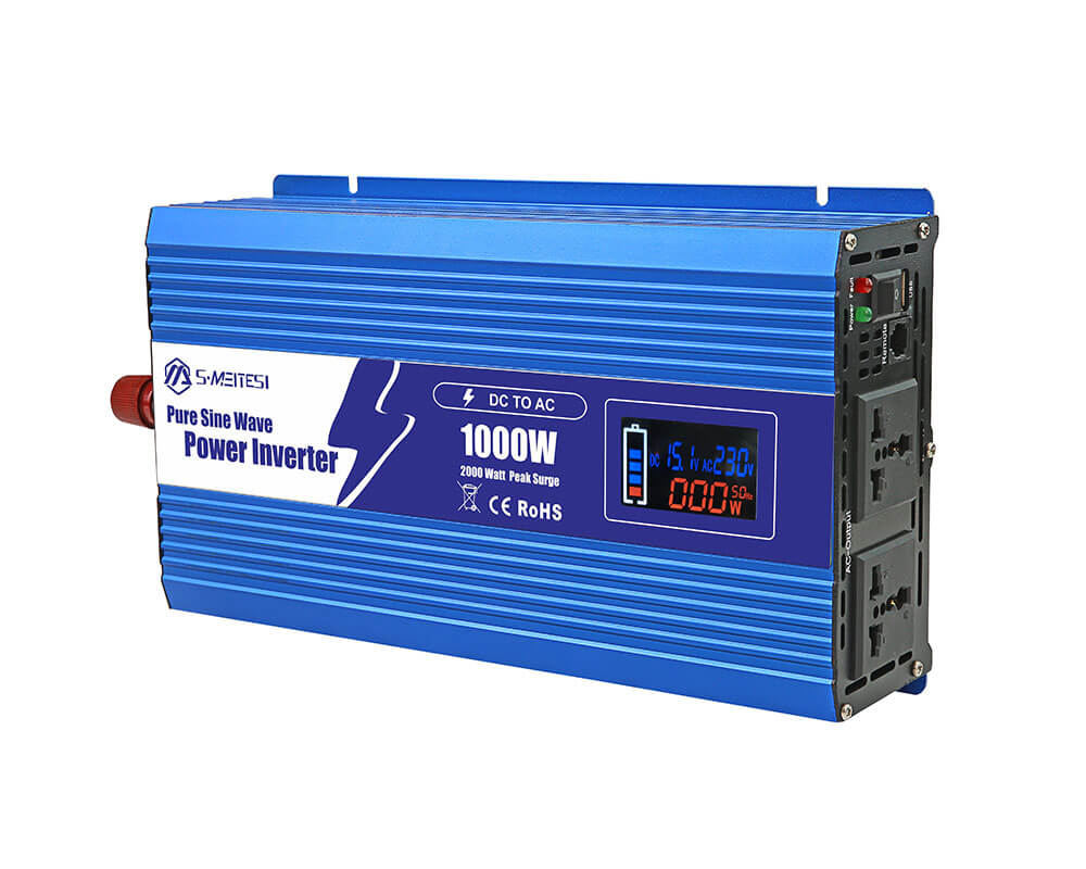 Power at a Glance – Off-Grid Inverter 1000W with LCD Displays