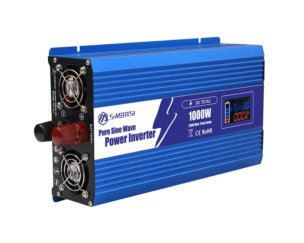 Power at a Glance – Off-Grid Inverter 1000W with LCD Displays
