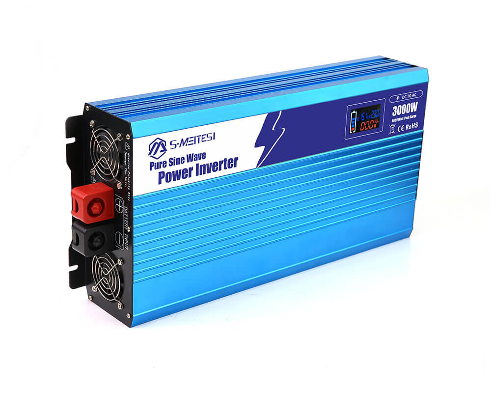 LCD Display Off-Grid Inverter 3000W – Real-Time Battery Data, Zero Energy Waste