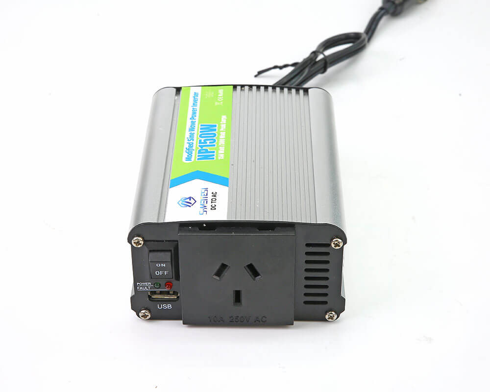 Never Drain Your Laptop Battery Again – 150W Car Inverter for Laptops