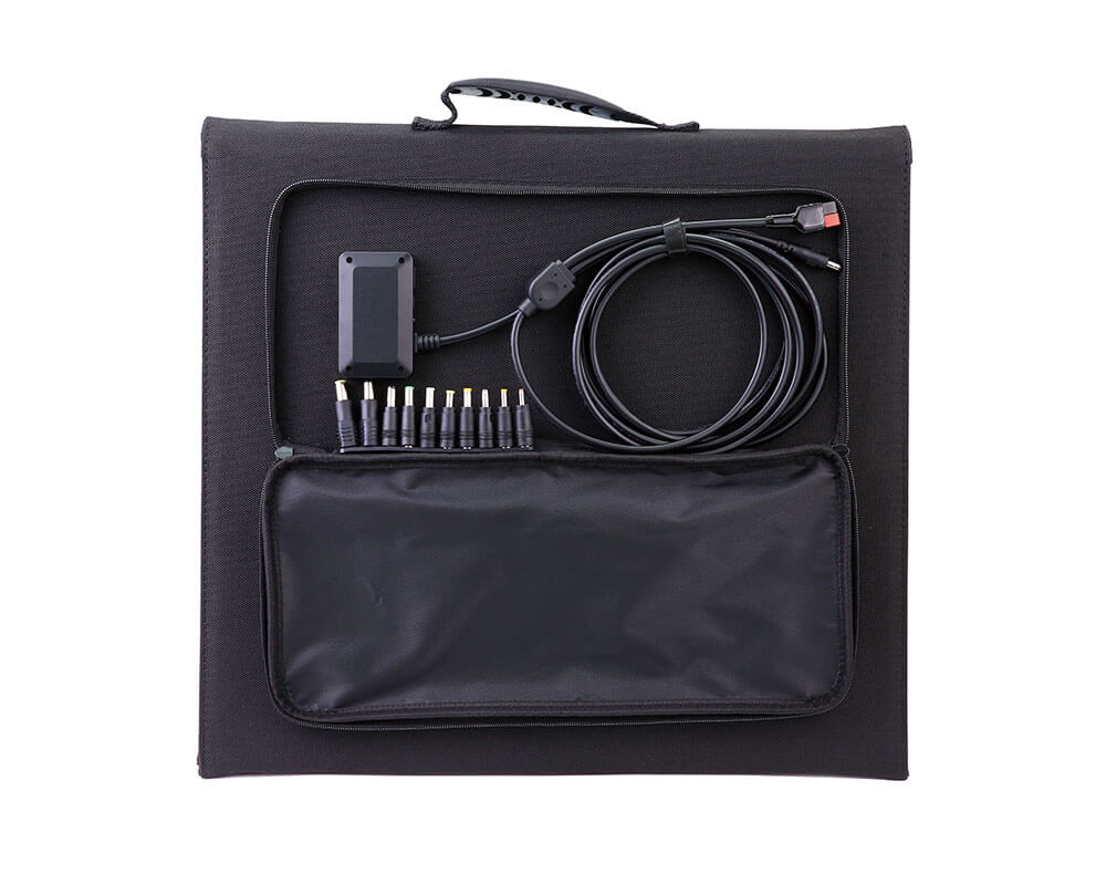 100W Foldable Solar Panel | Power Laptops & Mini Fridges for 3-Day Trips