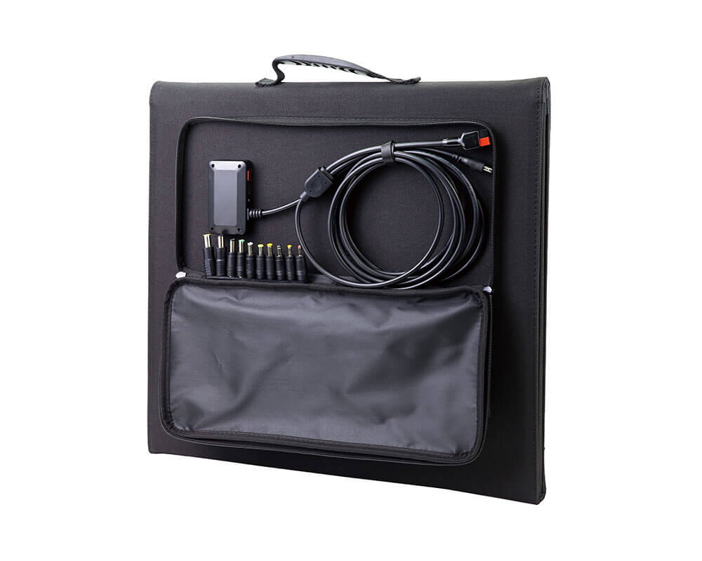 100W Foldable Solar Panel | Power Laptops & Mini Fridges for 3-Day Trips