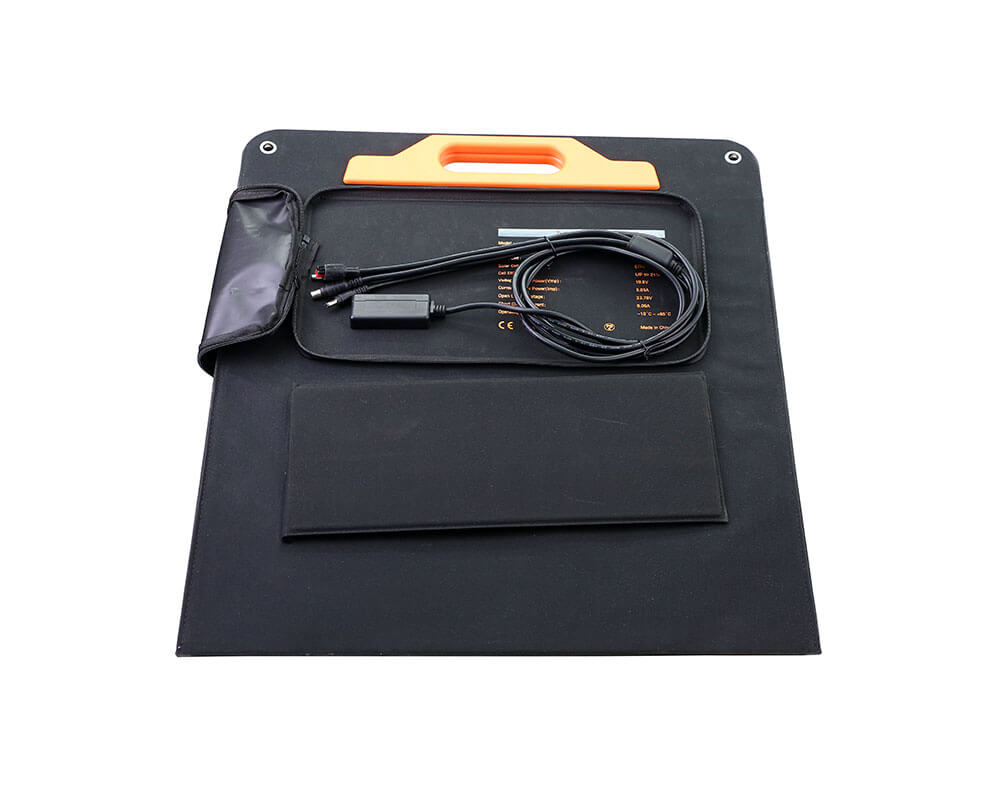 120W Solar Panel with Handle | Portable Solar Panel for Off-Grid Living