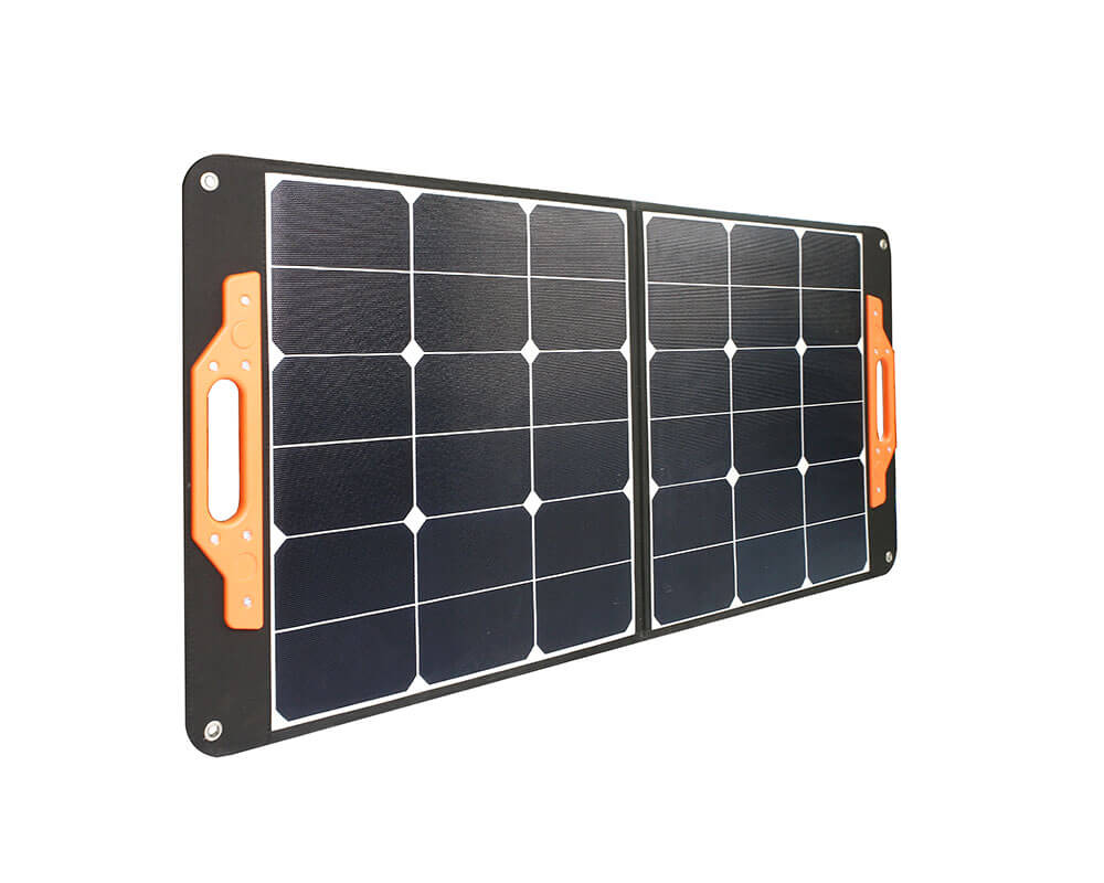 120W Solar Panel with Handle | Portable Solar Panel for Off-Grid Living