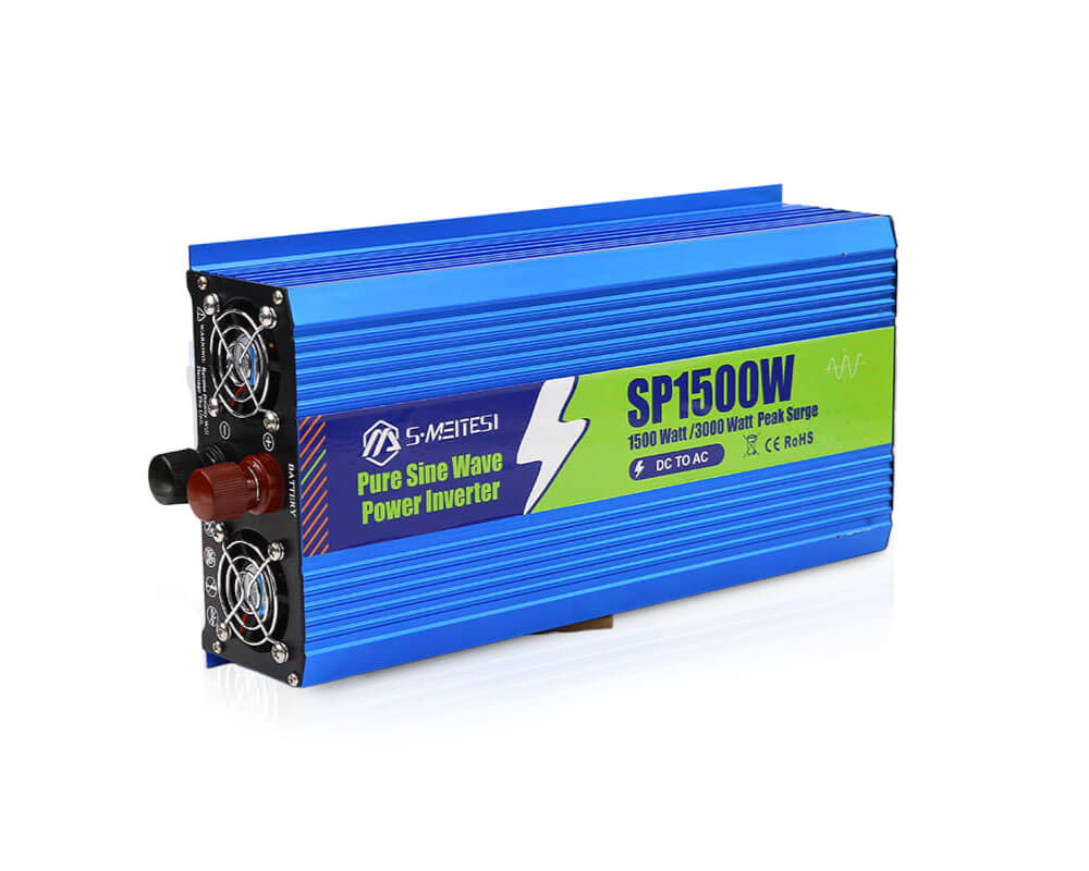 Emergency Car Power Inverter – Jump Starter + 1500W Backup, Keep Fridge/Router On