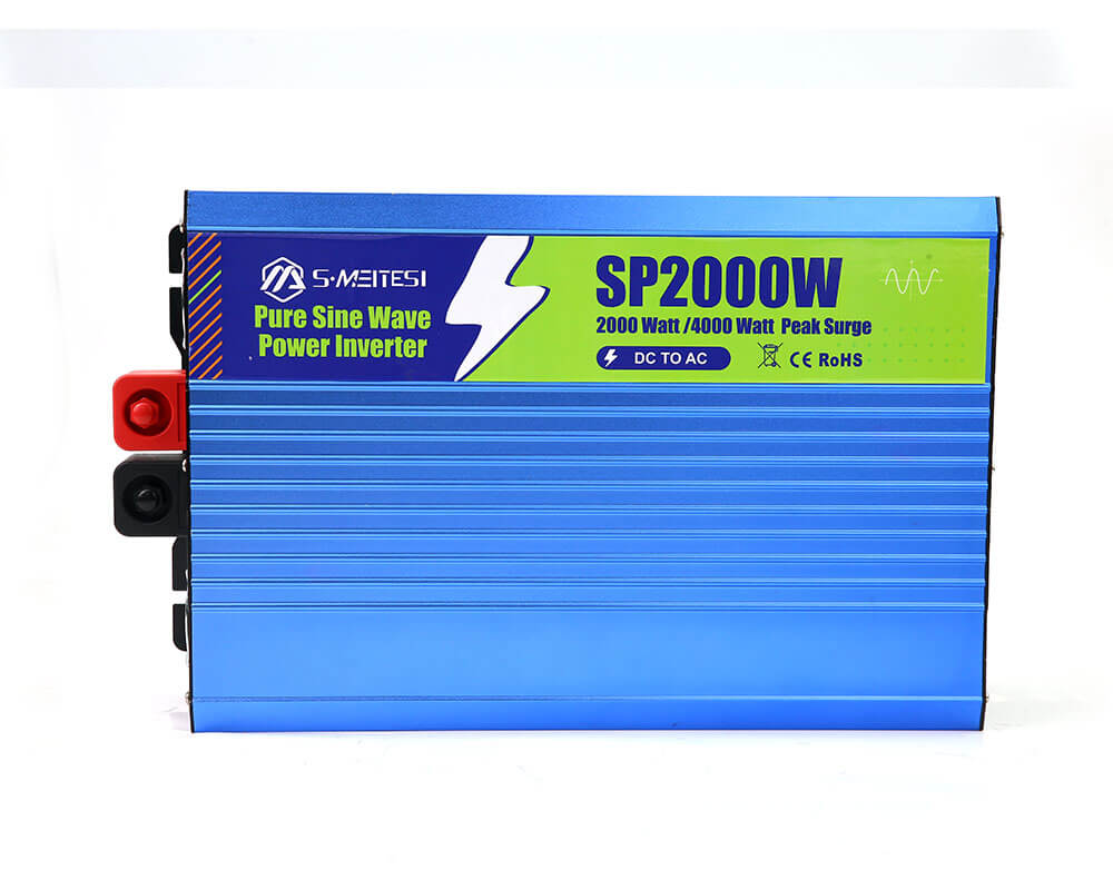 Home Backup Inverter 2000W – 12V Battery to 220V, Keep Fridge/WiFi On During Outages