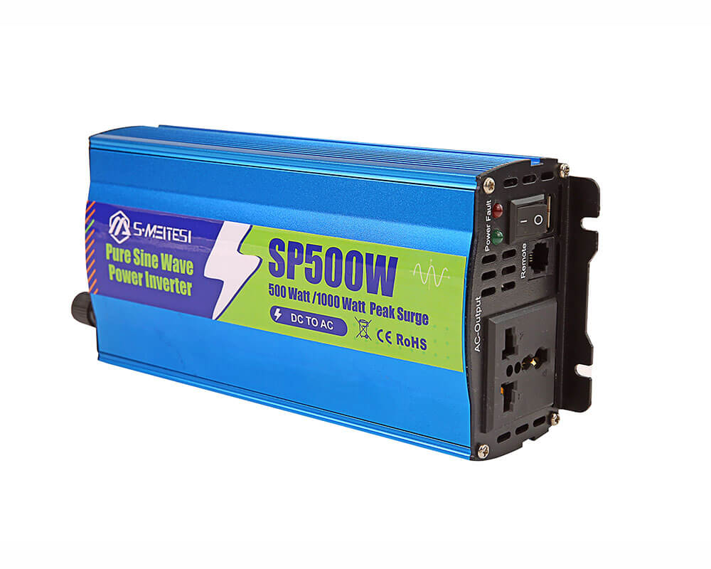 500W Pure Sine Wave Car Inverter – 88% Efficiency, 8 Protections, Power Your Car Refrigerators/200w Fridge